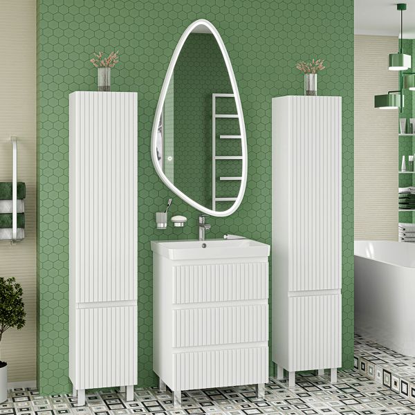 Подвесная тумба под раковину Brevita Victory 105 УТ000024308 белый