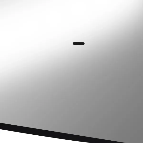 Зеркало Reflexion Black View RF4001BV бесконтактным сенсором диммером часами черной окантовкой 50х70