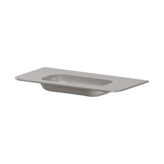 Раковина моноблок Armadi Art Voi 786-100-SF-SG без отв. 100 см серый