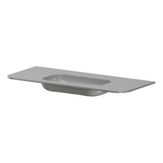 Раковина моноблок Armadi Art Voi 786-120-SF-L без отв. 120 см серый