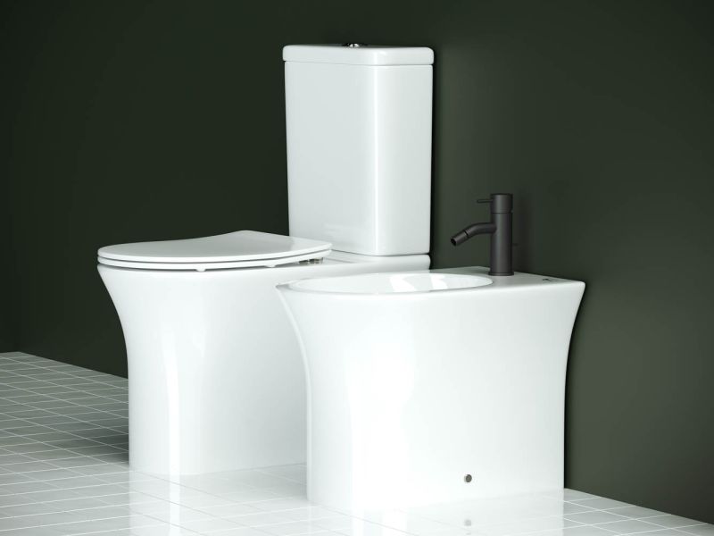 Биде напольное Ceramica Nova Star CN1906 белый Биде напольное Ceramica Nova Star CN1906 белый