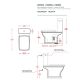 Унитаз Artceram Civitas CIV004 03 00 черный