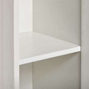 Шкаф Акватон Леон дуб белый 1A186503LBPS0