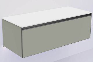Тумба под раковину Armadi Art Quatro 790-M1-120-L-A-LED 120 см с подсветкой серый/антрацит Тумба под раковину Armadi Art Quatro 790-M1-120-L-A-LED 120 см с подсветкой серый/антрацит