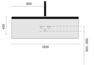 Тумба под раковину Armadi Art Quatro 790-M1-120-CM-MG 120 см кашемир/золото матовое