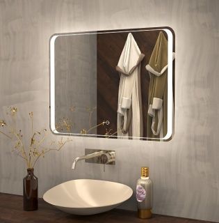 Зеркало с подсветкой Art&Max Elegant 90x80см AM-Ele-900-800-DS-F Зеркало с подсветкой Art&Max Elegant 90x80см AM-Ele-900-800-DS-F