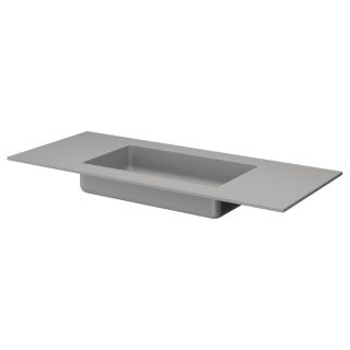 Раковина моноблок Armadi Art Quatro 793-120-L 120 см серый