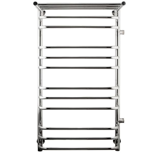 Полотенцесушитель водяной Indigo Brace LBCW100-50PR-б/п-60 с полкой 100x50 см хром