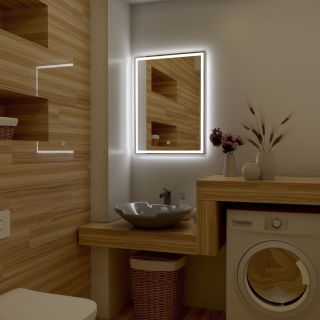 Зеркало с подсветкой Art&Max Monza 60x80см AM-Mon-600-800-DS-F Зеркало с подсветкой Art&Max Monza 60x80см AM-Mon-600-800-DS-F