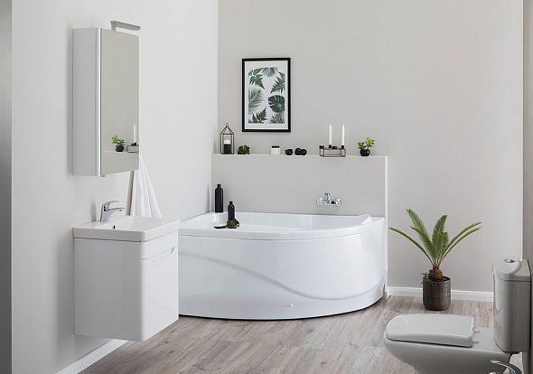 Акриловая ванна Aquanet Graciosa 150x90 L