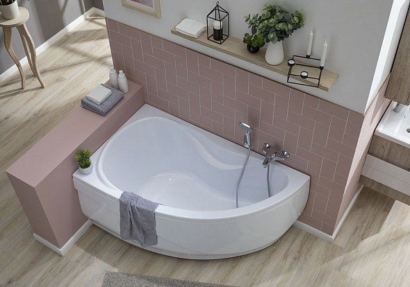 Акриловая ванна Aquanet Maldiva 150x90 L