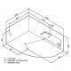 Акриловая ванна Aquanet Allento 170x100 L