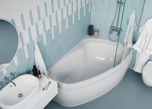 Акриловая ванна VagnerPlast Avona VPBA159AVO3PX-04 правая 150x90см белый