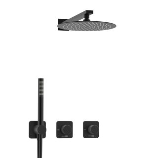 Душевой комплект WasserKRAFT A5251.299.219.258.302.242.217 чёрный матовый