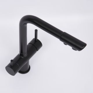 Смеситель для кухни WasserKRAFT A8367 под фильтр чёрный матовый