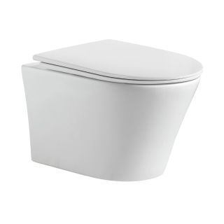 Унитаз подвесной RGW SW-52 80420252-01 безободковый белый