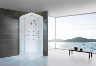 Душевая кабина Royal Bath HP стекло прозрачное 80x80см RB80HP2-T Душевая кабина Royal Bath HP стекло прозрачное 80x80см RB80HP2-T