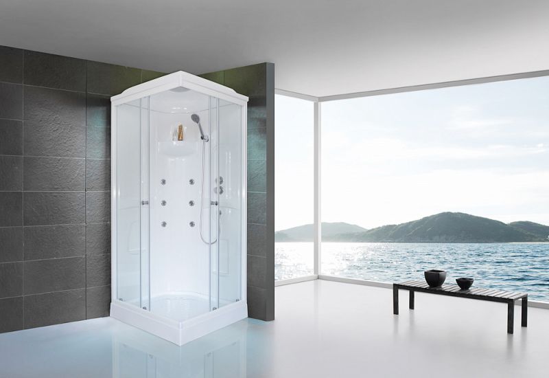 Душевая кабина Royal Bath HP стекло прозрачное 80x80см RB80HP2-T
