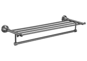 Полка для полотенец Rose RG1908T 67см пепельный