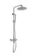 Душевая стойка Boheme 468-T-INOX нержавеющая сталь