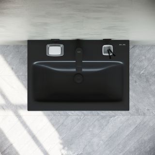 Мебельная раковина Am.Pm Gem 60см чёрный матовый M90WCC0602BM Мебельная раковина Am.Pm Gem 60см чёрный матовый M90WCC0602BM