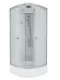 Душевая кабина Niagara Eco E100/26/MT 100x100 см профиль хром стекло матовое