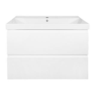 Тумба с раковиной Azario Мила CS00091365 80 см белый матовый