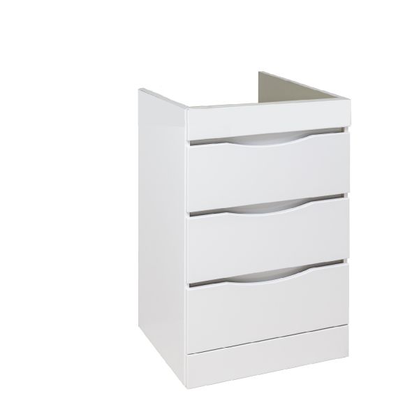 Тумба под раковину Runo  (под умывальник Гамма 120 лайт левое/ правое крыло) Орион 60 (УТ000003442)