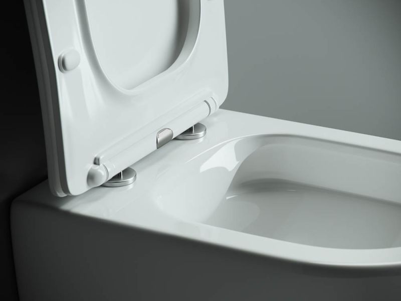 Подвесной унитаз Ceramica Nova Mono CN1905 безободковый белый