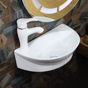 Подвесная раковина Melana 7717-805 45см белый