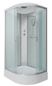 Душевая кабина Niagara NG-33974-14L 90x70см серебро/матовое