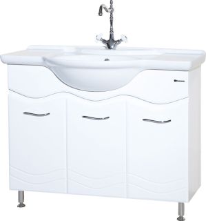 Тумба под раковину Bellezza Мари 105см белый 00000010137 Тумба под раковину Bellezza Мари 105см белый 00000010137