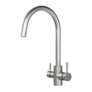 Смеситель для кухни Am.Pm X-Joy S F85B07711 с каналом для питьевой воды сатин