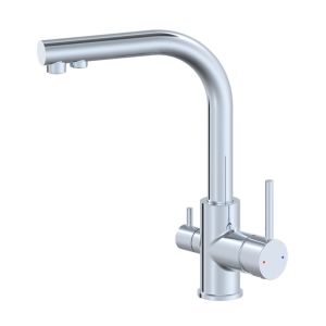 Смеситель для кухни Wonzon & Woghand WW-88458005-CR c подключением фильтра хром
