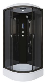 Душевая кабина Niagara NG-6501-14P 90x90см чёрный/тонированное