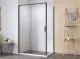Душевой уголок Aquanet Pleasure Evo AE65-110x80-BT 324132 110x80 см профиль чёрный матовый стекло прозрачное