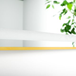 Зеркало FIXSEN с подсветкой LED прямоугольное 100х80 см золото-сатин (FX-2100G) Зеркало FIXSEN с подсветкой LED прямоугольное 100х80 см золото-сатин (FX-2100G)