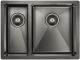 Мойка кухонная Paulmark Annex PM545944-GMR правая воронёная сталь Мойка кухонная Paulmark Annex PM545944-GMR правая воронёная сталь