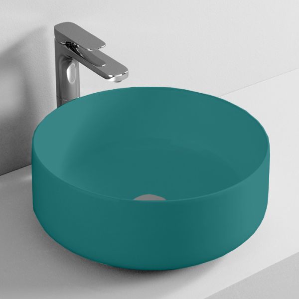 Раковина ArtCeram Cognac COL001 43 00 Green foresta 42 см Раковина ArtCeram Cognac COL001 43 00 Green foresta 42 см
