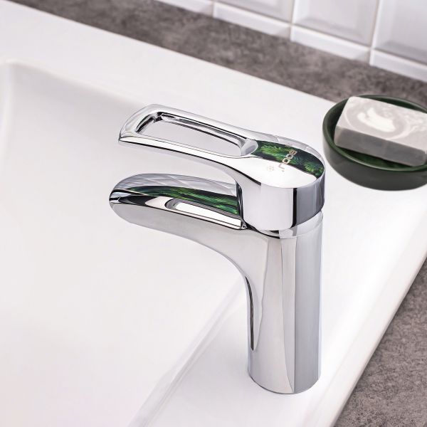 Смеситель для раковины BOOU B8206-1 хром