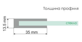 Душевая перегородка WasserKRAFT Abens 20W46 110 см профиль чёрный матовый стекло прозрачное