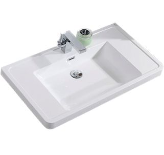Раковина BelBagno из искусственного мрамора 80см EA-800-LVB