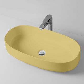 Раковина ArtCeram Cognac COL005 12 00 giallo zinco 68 см Раковина ArtCeram Cognac COL005 12 00 giallo zinco 68 см