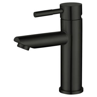 Смеситель для раковины Melana Tondo MELANA-610101PVD-B чёрный Смеситель для раковины Melana Tondo MELANA-610101PVD-B чёрный