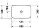 Раковина Duravit Happy  2359600000 белая 60 см