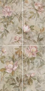 Плитка Kerama Marazzi FMF003R Плинтус Магнолия зеленый матовый обрезной 30x12x1,3