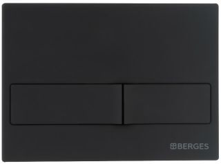 Инсталляция для унитаза Berges Novum L5 с кнопкой soft touch чёрный 040215 Инсталляция для унитаза Berges Novum L5 с кнопкой soft touch чёрный 040215