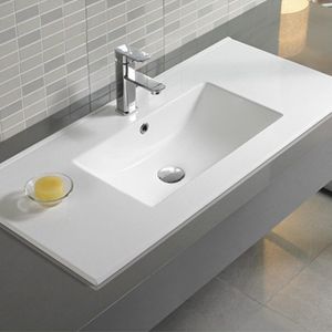 Раковина Melana 9120E-805 120см белый Раковина Melana 9120E-805 120см белый