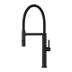 Смеситель для кухни AQUAme Cucina AQM9904MB с гибким изливом чёрный матовый