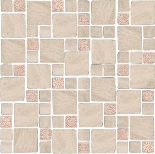 Керамогранит Kerama Marazzi MBD007 Декор Риальто Антика 3 мозаичный бежевый матовый 30x30x0,9